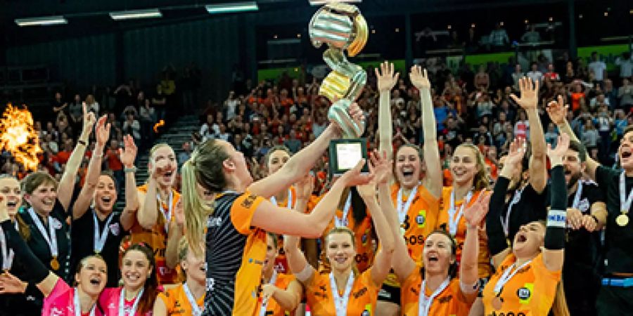 Viteos NUC heisst der Sieger am Mobiliar Volley Cup Final 2019 bei den Frauen