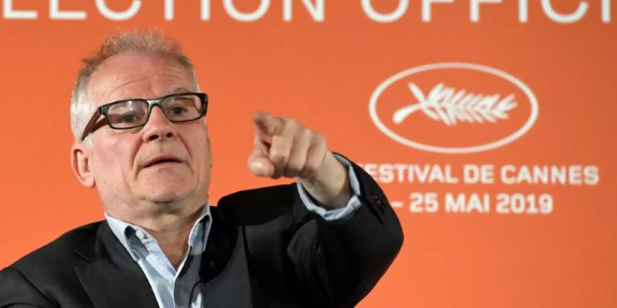 Thierry Frémaux von der Festivalleitung stellt die Filmauswahl vor