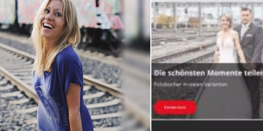 Sara Bachmanns Gleis-Foto der SBB sollte verboten worden sein.