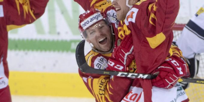Die SCL Tigers haben im Duell mit Ambri-Piotta Grund zu jubeln SCL Tigers
