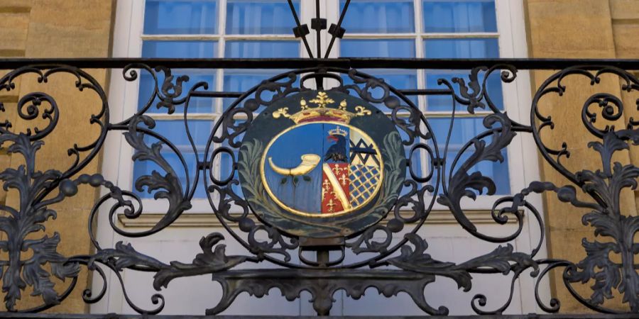 Das Wappen von Neuenburg.