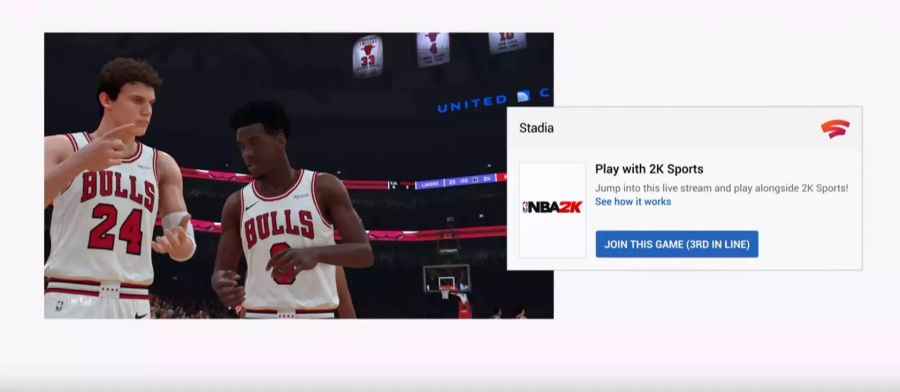 Google Stadia YouTube