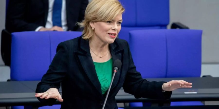 Bundeslandwirtschaftsministerin Julia Klöckner (CDU)