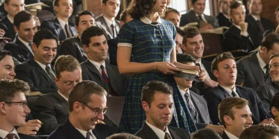 Felicity Jones spielt die Jstizikone Ruth Bader Ginsburg. Foto: eOne Germany