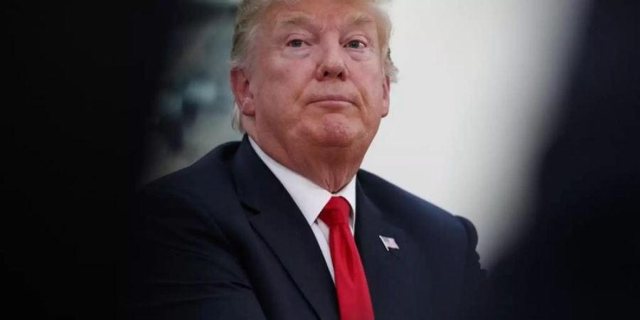 US-Präsident Donald Trump hatte europäische Länder aufgefordert, gefangene IS-Kämpfer bei sich vor Gericht zu stellen. Foto: Carolyn Kaster/AP