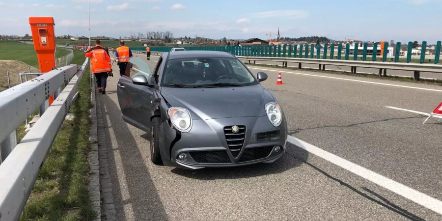 Unfall in Oberbüren