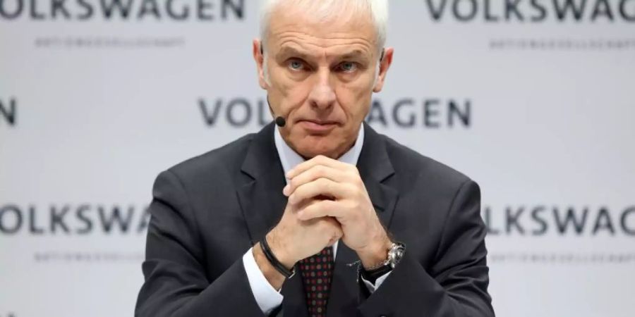 Ex-VW-Konzernchef Matthias Müller kassiert gut 1,3 Millionen Euro. Foto: Jörg Carstensen