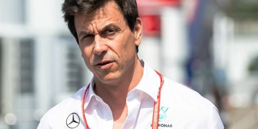 Toto Wolff, Motorsportchef des Mercedes-Teams der Formel 1. Foto: Sebastian Gollnow/dpa