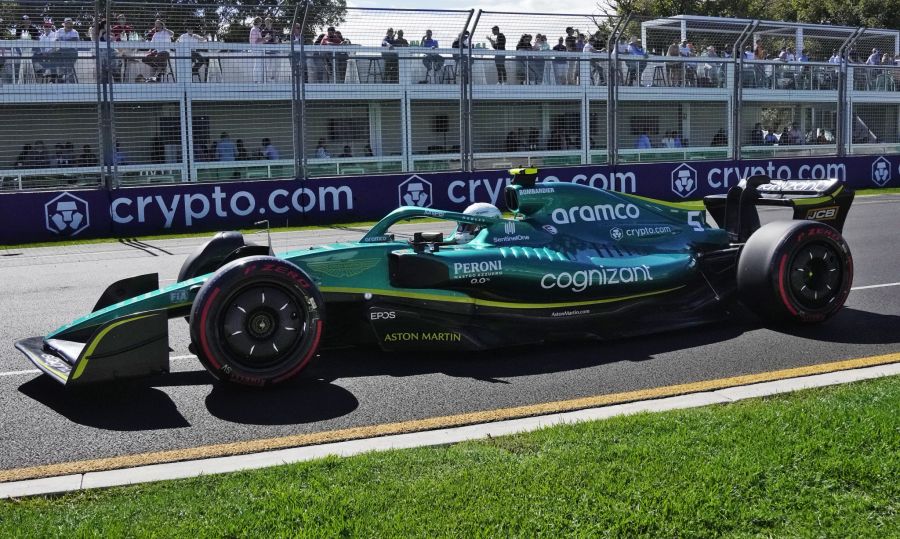 Sebastian Vettel Aston Martin