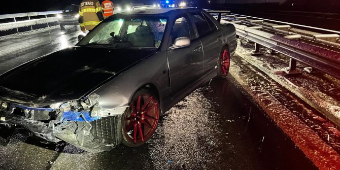Wassen: Verkehrsunfall auf der Autobahn A2