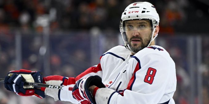 Alexander Ovechkin spielt in der NHl für die Washington Capitals. Alexander Ovechkin Russland NHL