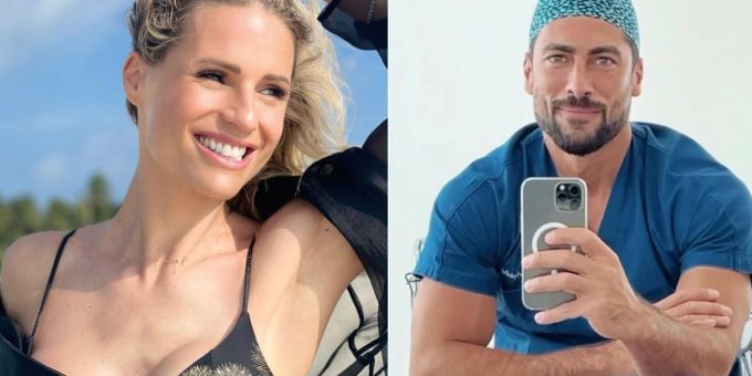 Michelle Hunziker küsste einen Sommer lang den schönsten Arzt Italiens! michelle hunziker