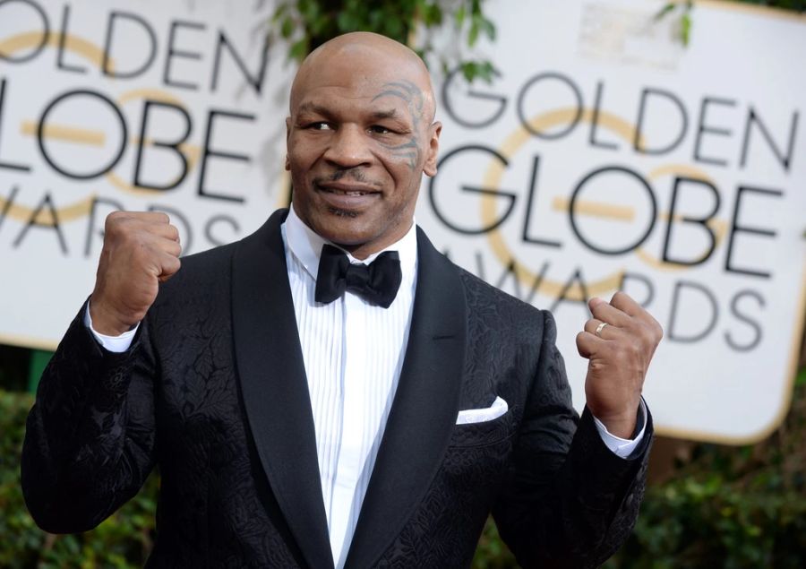 Genauso wie die beiden Boxer Mike Tyson ...