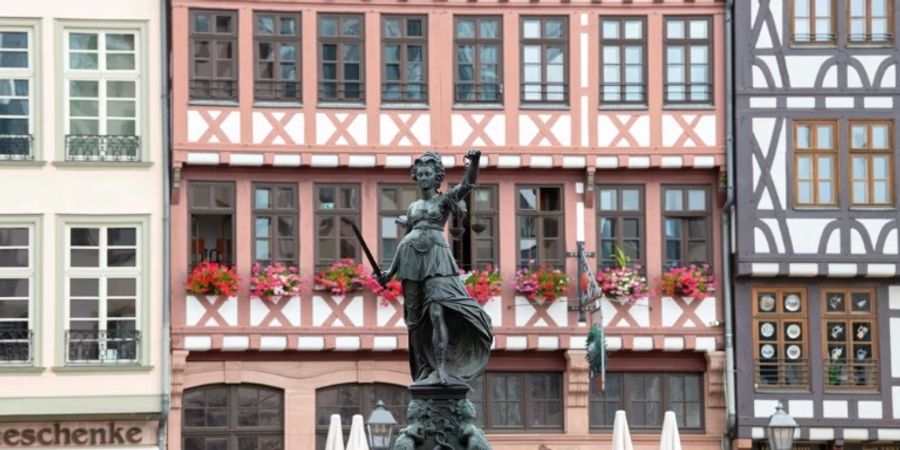 Justitiabrunnen in Frankfurt