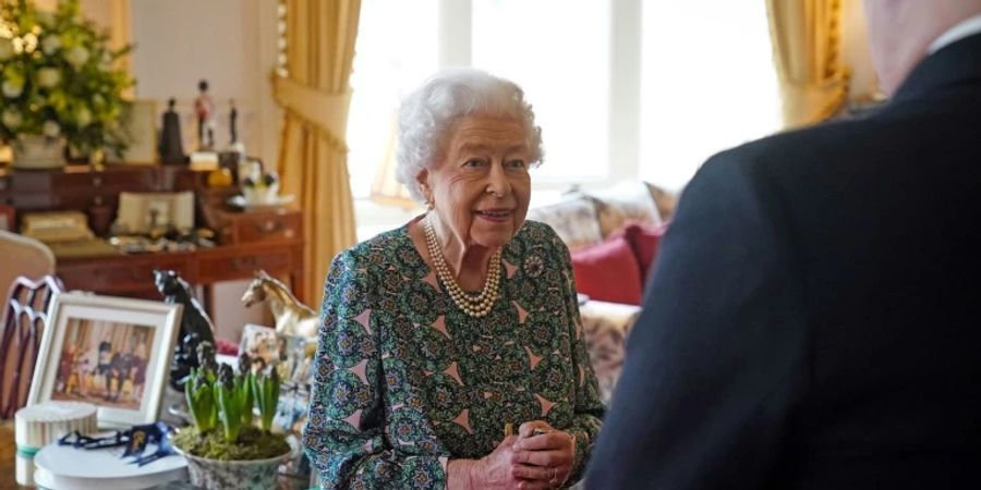 Queen Elizabeth II. in Windsor Castle