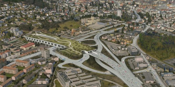 Die Aktivisten setzten sich gegen das Umfahrungsprojekt Bypass ein. Bye Bypass