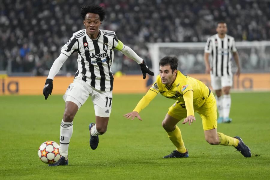 Platz 15: Juan Cuadrado (69,6%) von Juventus Turin.