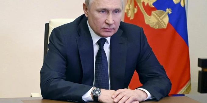 Wladimir Putin: Die wichtigste Forderung ist die Entmilitarisierung der Ukraine. Foto: Andrei Gorshkov/Pool Sputnik Kremlin/AP/dpa Wladimir Putin: Die wichtigste Forderung ist die Entmilitarisierung der Ukraine. Foto: Andrei Gorshkov/Pool Sputnik Kremlin/AP/dpa