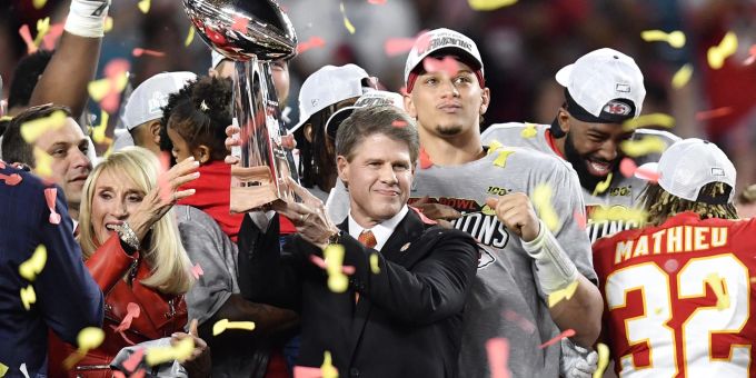 Freut sich auf das NFL-Gastspiel in Deutschland: Kansas-Boss Clark Hunt. Freut sich auf das NFL-Gastspiel in Deutschland: Kansas-Boss Clark Hunt.
