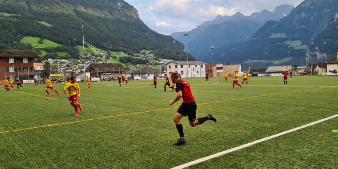 Die Partie in der Hinrunde war ein Torspektakel – 4:5 Sieg für Goldau. Fussball SC Goldau