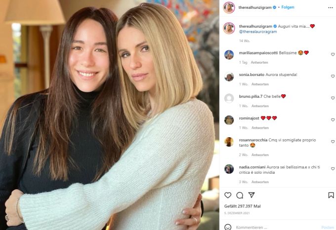 Nach dem Absturz von Aurora Ramazotti sprach Mama Michelle Hunziker ein Machtwort. Aurora Ramazotti