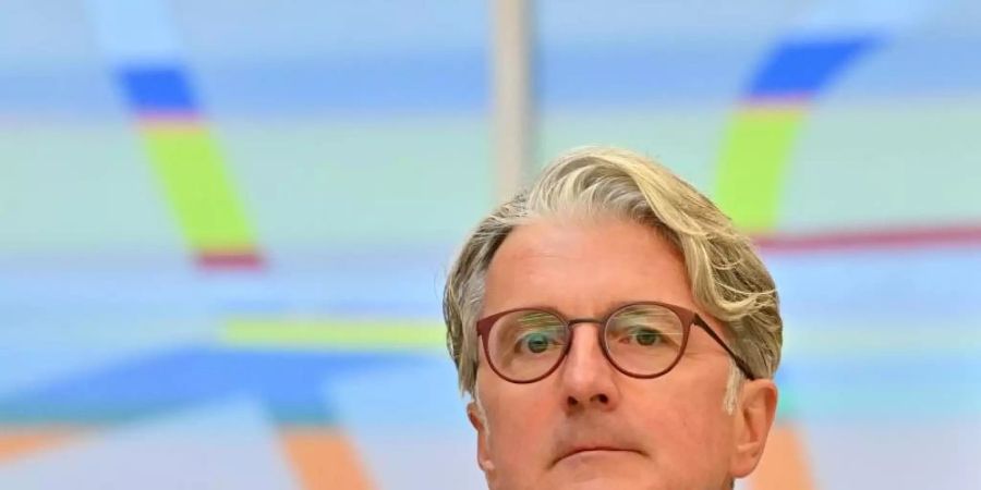 Der langjährige Audi-Chef Rupert Stadler vor dem Landgericht München. Foto: Peter Kneffel/dpa-Pool/dpa
