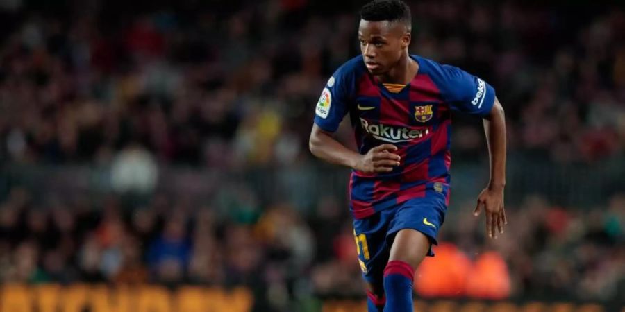 Ansu Fati steht beim FC Barcelona unter Vertrag. Foto: Espa Photo Agency/CSM via ZUMA Wire/dpa