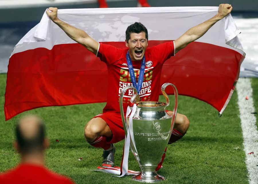 Im August gewann «Lewa» die Champions League.
