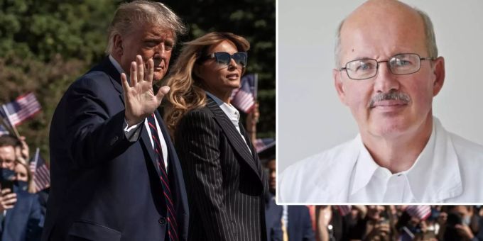 Der Tessiner Virologe Andreas Cerny beurteilt den möglichen Krankheitsverlauf von Donald Trump. Cerny coronavirus