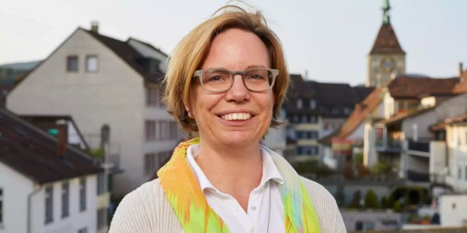 Monika Suter, Präsidentin Grüne Aarau. Monika Suter