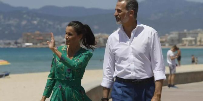 Spanische Königsfamilie Mallorca
