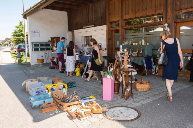 And Ständen und in Garagen wir gestöbert, geschnuppert und viel diskutiert.