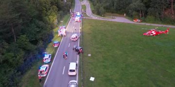 Landquart GR: Mehrere verletzte Personen nach Fahrzeugkollisionen