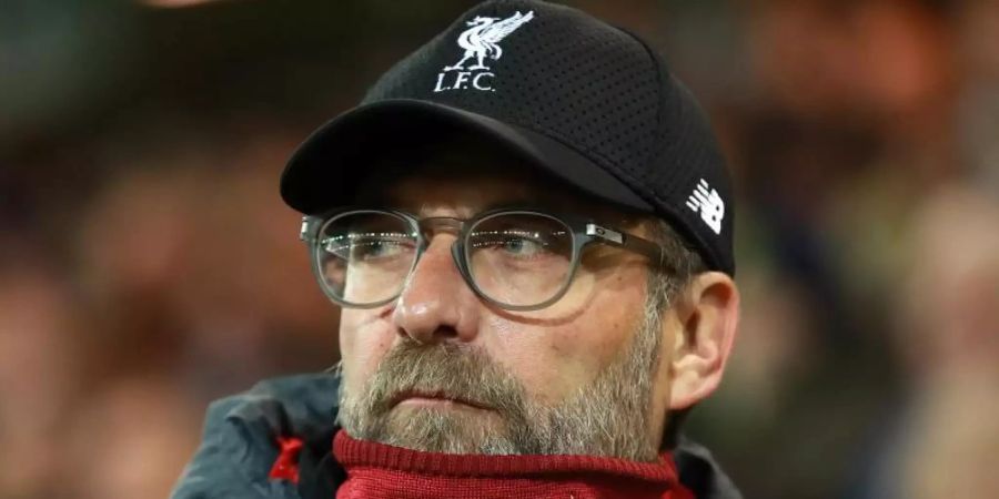 In der Premier League darf weiter nur drei Mal gewechselt werden: Jürgen Klopp zeigt sich enttäuscht. Foto: Adam Davy/PA Wire/dpa