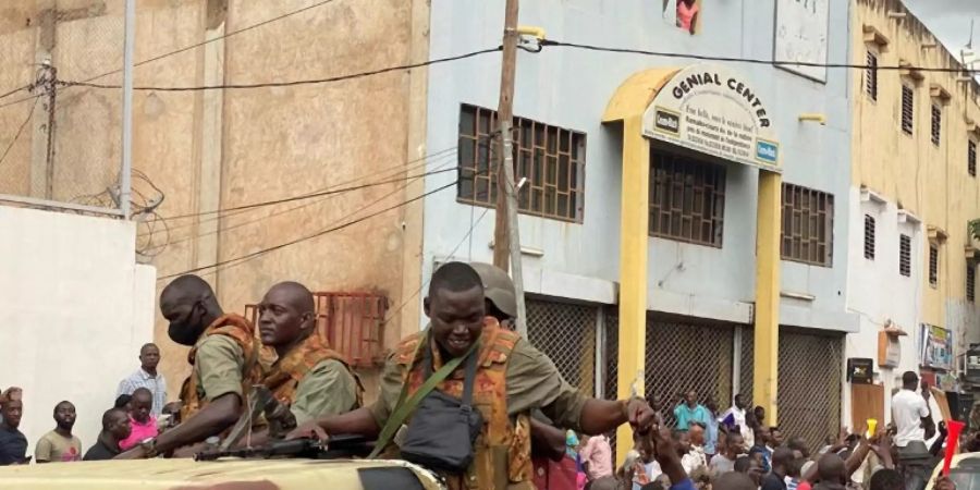 Soldaten in Bamako