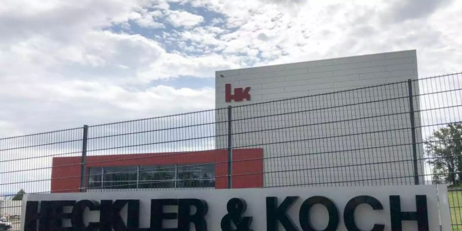 Die Firmenzentrale des Waffenherstellers Heckler & Koch in Oberndorf am Neckar. Foto: Wolf von Dewitz/dpa-Zentralbild/dpa