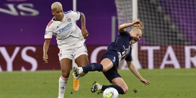 Der VfL Wolfsburg verpflichtet Shanice van de Sanden. VfL Wolfsburg
