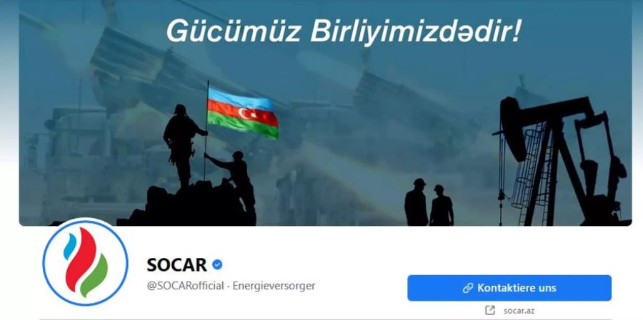 Socar nimmt im Konflikt um die Region Berg-Karabach klar Position ein.