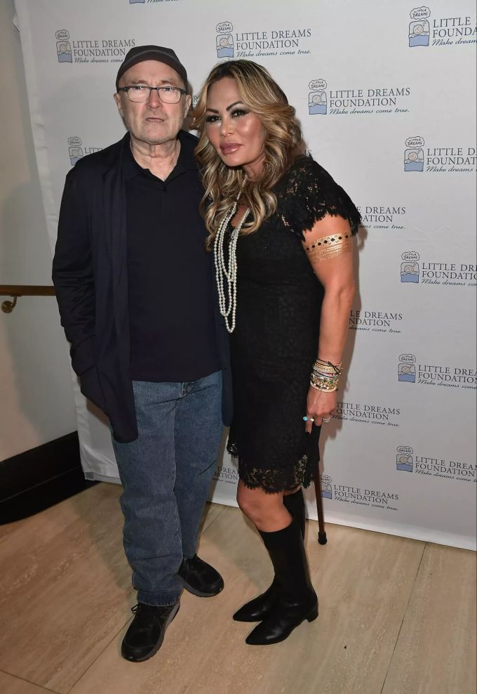 Phil Collins Orianne Cevey