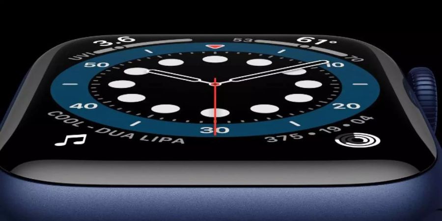 Apple stellt die neue Apple Watch Series 6 im kalifornischen Cupertino vor. Foto: ---/Apple Inc./dpa