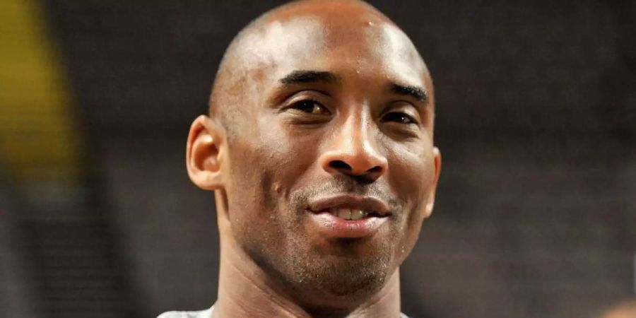 US-Basketballstar Kobe Bryant: Der 24. August gilt zukünftig als «Kobe Bryant Day». Foto: Martin Rickett/PA Wire/dpa