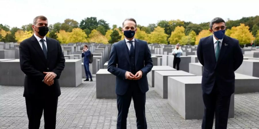 Drei Minister am Holocaust-Mahnmal