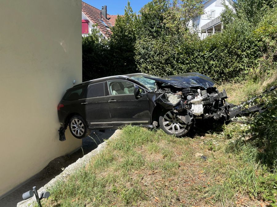 Es enstand ein grosser Sachschaden