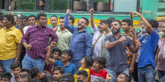 Protest in Bangladesch