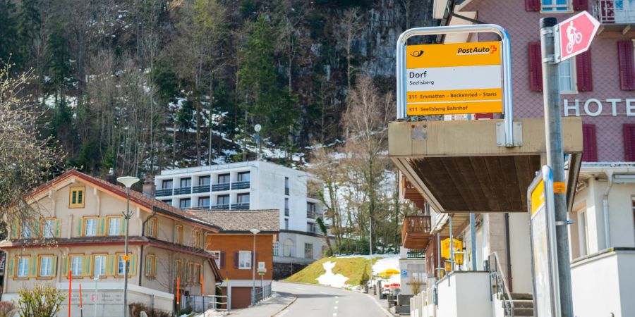 Seelisberg Dorf im Kanton Uri.