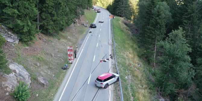 San Carlo: Zwei Personen bei Verkehrsunfall verstorben