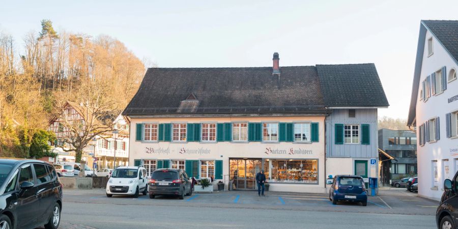 Das Dorfzentrum der Gemeinde Andelfingen.