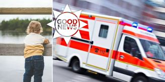 Good News - Zweijähriger fällt in Teich – Schwester rettet ihn