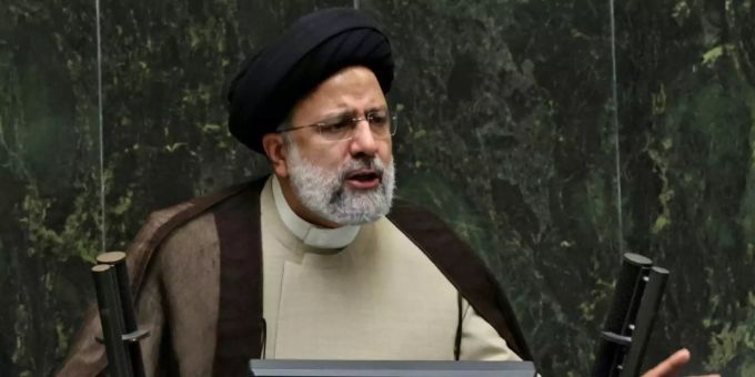 The arrival in office of ultraconservatiDer iranische Präsident Ebrahim Raisi The arrival in office of ultraconservatiDer iranische Präsident Ebrahim Raisi