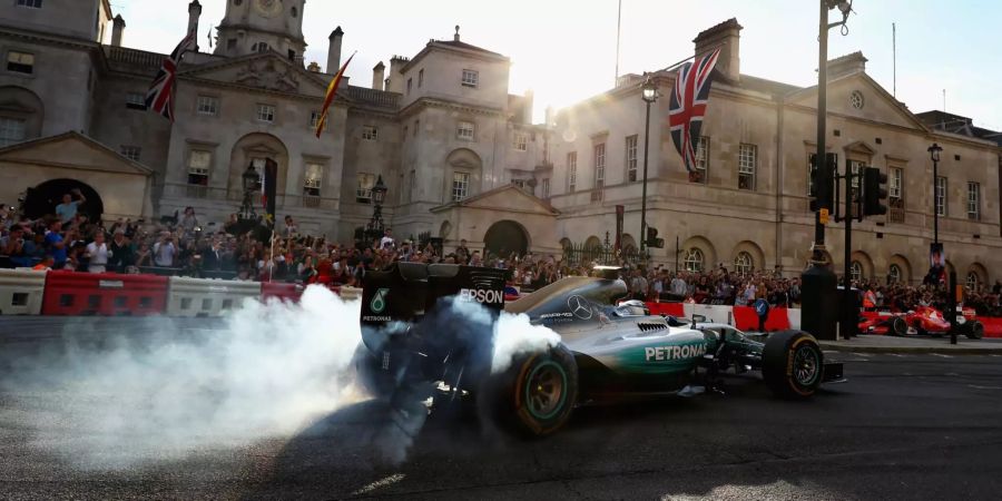 Formel 1 London Mercedes